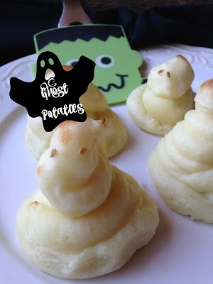 Mashed Potato Ghosts mashed potato