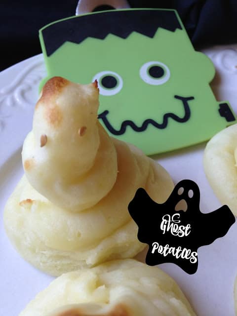 Mashed Potato Ghosts mashed potato
