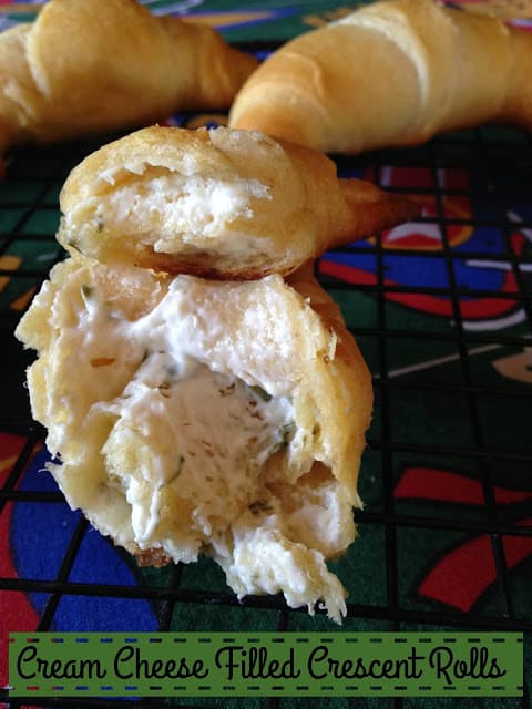 Onion and Chive Crescent Rolls onion and chive