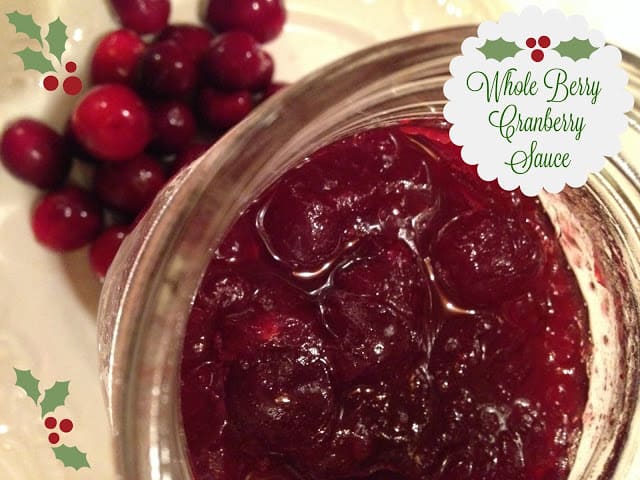Whole Berry Cranberry Sauce whole