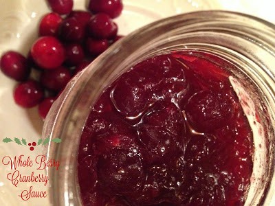 Whole Berry Cranberry Sauce
