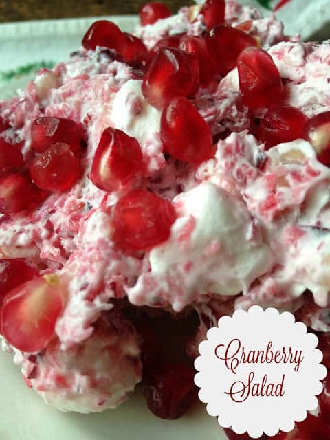 Cranberry Salad cranberry salad