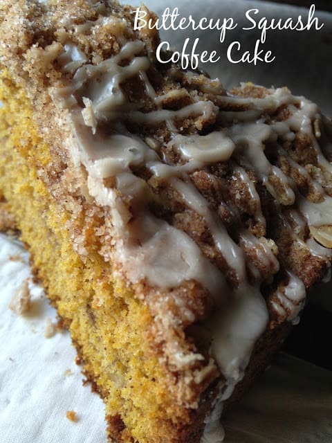 Buttercup Squash Coffee Cake buttercup