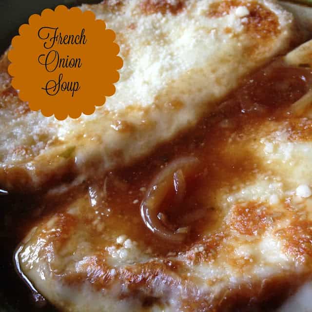 French Onion Soup french onion