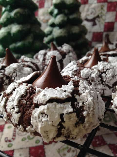 Chocolate Crinkle Cookies chocolate crinkle