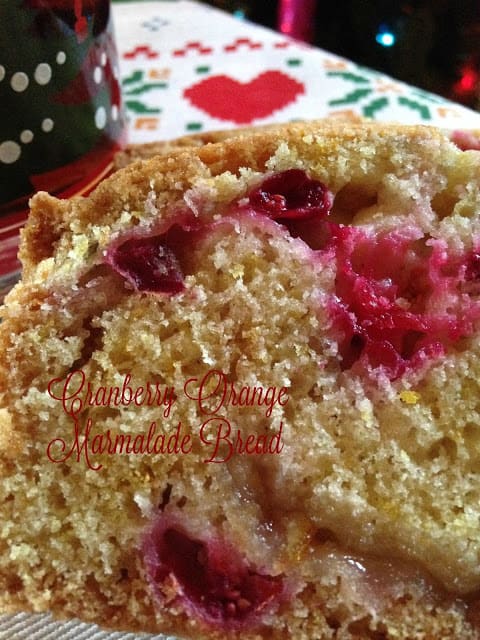 Cranberry Orange Marmalade Bread cranberry orange marmalade