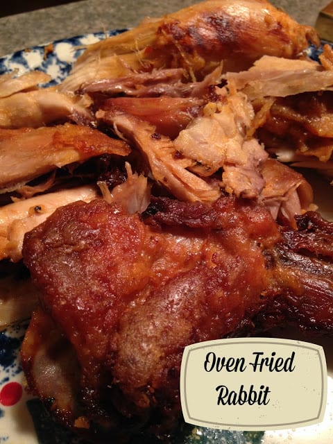 Oven Fried Rabbit oven fried