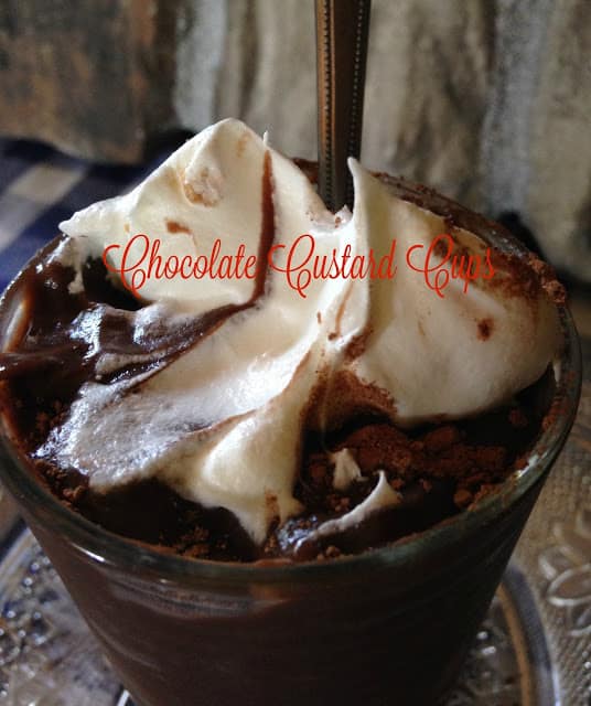 chocolate custard