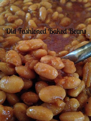 Old Fashioned Baked Beans old fashioned baked beans