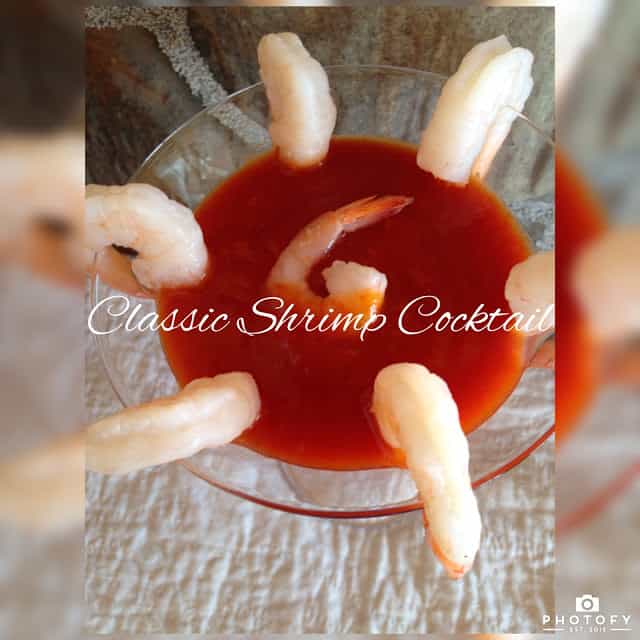 Classic Shrimp Cocktail classic shrimp
