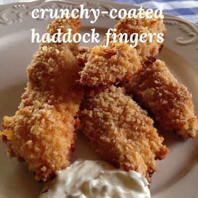 Crunchy Coated Haddock Fingers crunchy