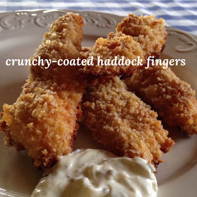 Crunchy Coated Haddock Fingers crunchy