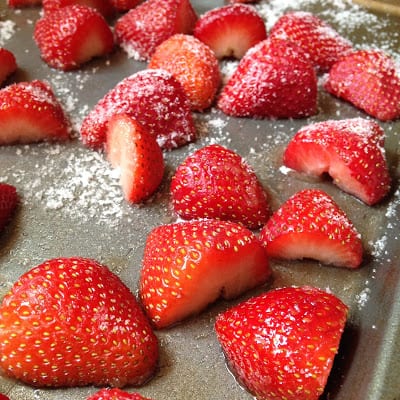 roasted strawberries