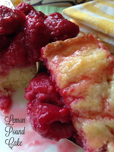 Lemon Pound Cake with Lemon Glaze lemon pound cake
