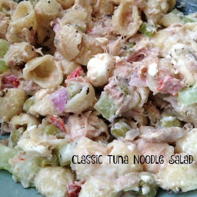 Classic Tuna Noodle Salad classic tuna noodle