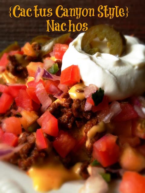 Cactus Canyon Style Nachos