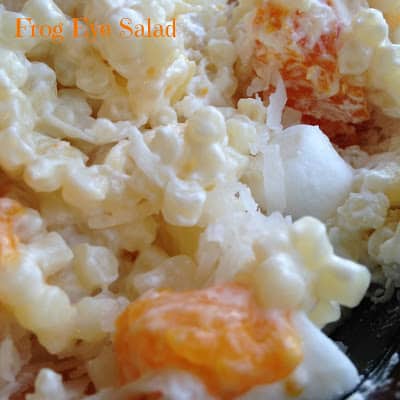 Frog Eye Salad frog