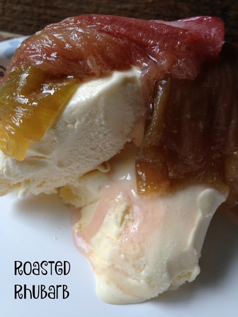 Easy Roasted Rhubarb easy roasted