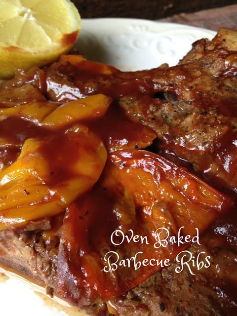 Oven Baked Barbecue Ribs