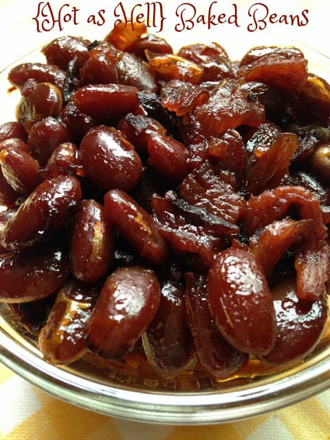 Hot as Hell Baked Beans hell