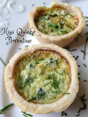 Mini Quiche Florentine | Turnips 2 Tangerines