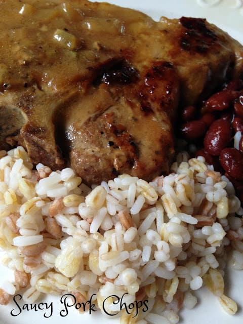 Saucy Pork Chops saucy