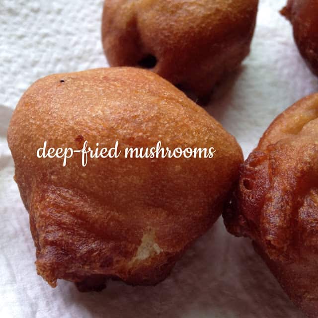 Deep Fried Mushrooms deep-fried