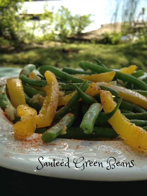 Sautéed Green Beans sauteed green