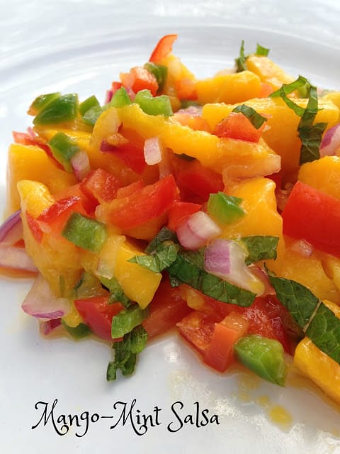 Mango Mint Salsa mango