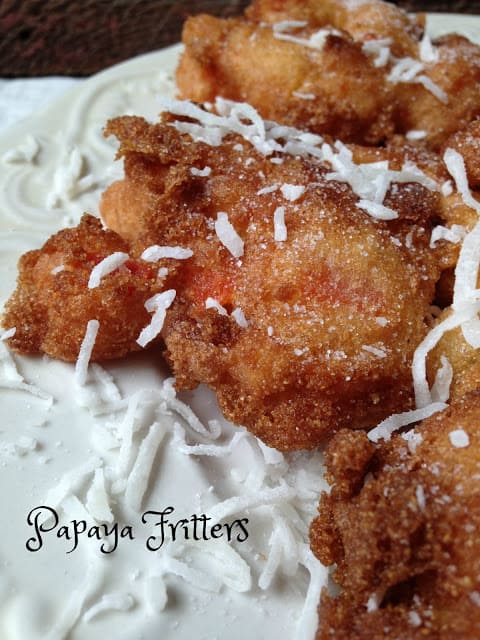 Papaya Fritters