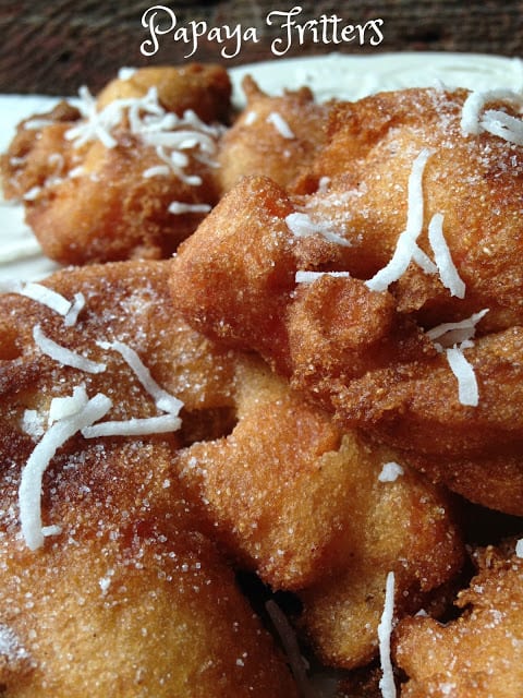 Papaya Fritters