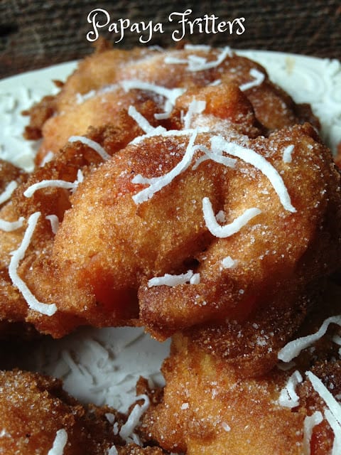Papaya Fritters
