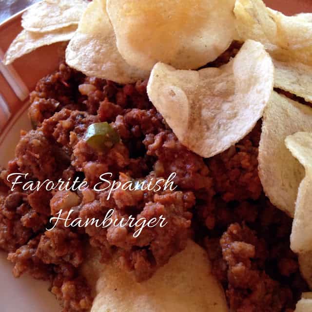 Favorite Spanish Hamburger favorite