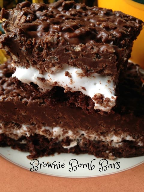 Brownie Bomb Bars bomb