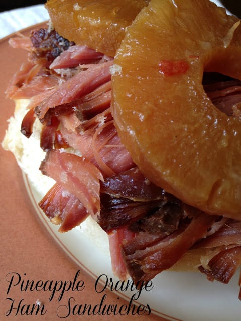 Easy Pineapple Ham Sandwiches easy