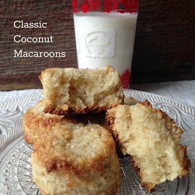 Classic Coconut Macaroons classic coconut