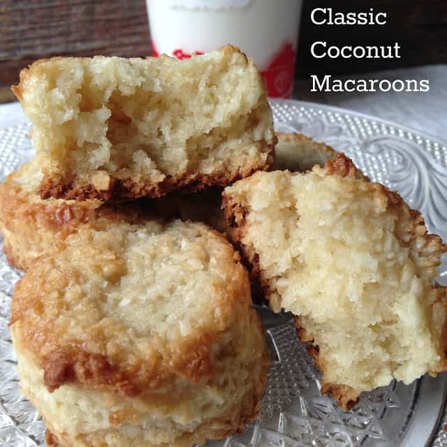 Classic Coconut Macaroons classic coconut