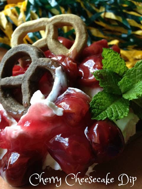 Cherry Cheesecake Dip cherry cheesecake
