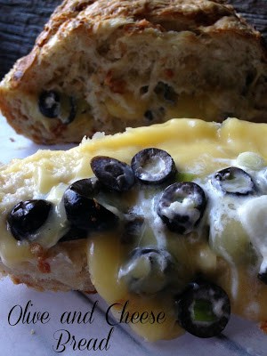 Olive Cheese Bread
