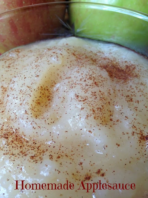 Homemade Applesauce homemade applesauce