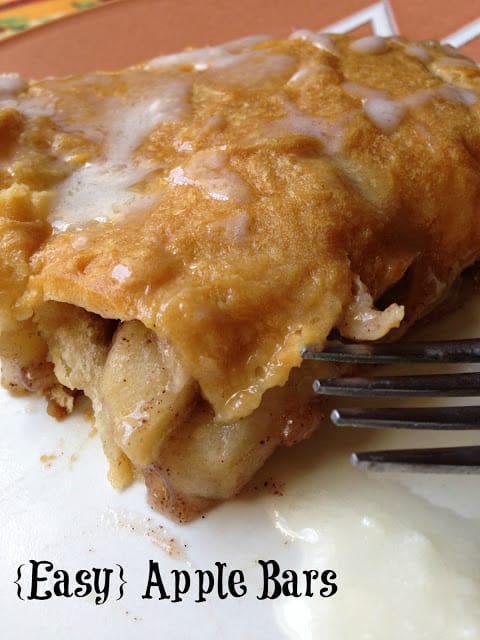 Katie’s Easy Apple Bars katies easy apple
