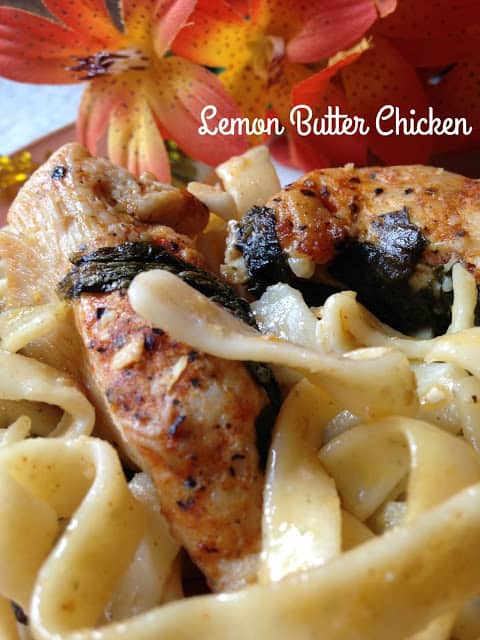 Lemon Butter Chicken lemon butter
