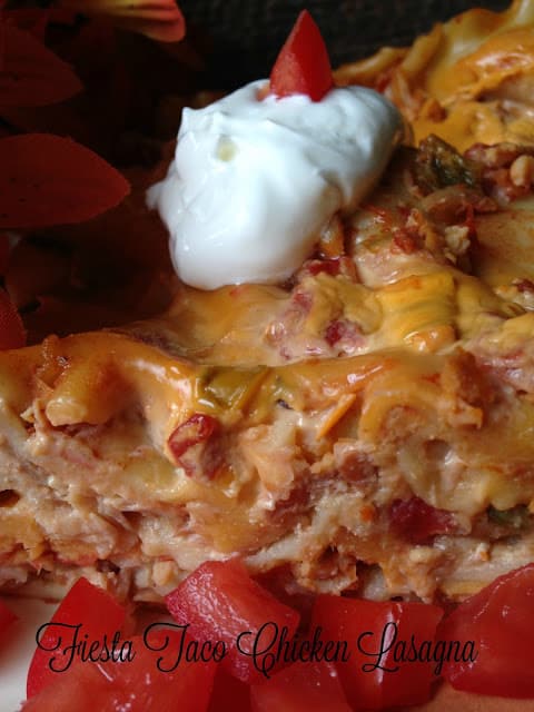 Fiesta Taco Lasagna fiesta taco
