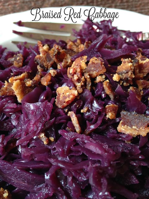 Braised Red Cabbage braised red