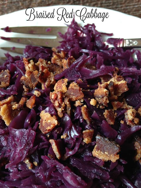 Braised Red Cabbage braised red
