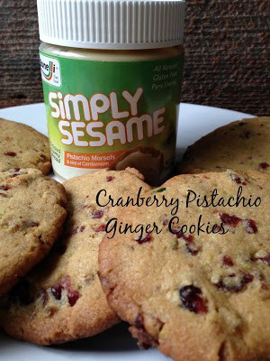 Pistachio Cranberry Ginger Cookies pistachio cranberry