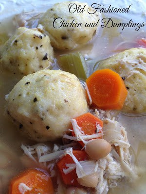 Old Fashioned Chicken and Dumplings old fashioned chicken