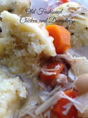 Old Fashioned Chicken and Dumplings old fashioned chicken