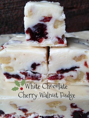 white chocolate cherry