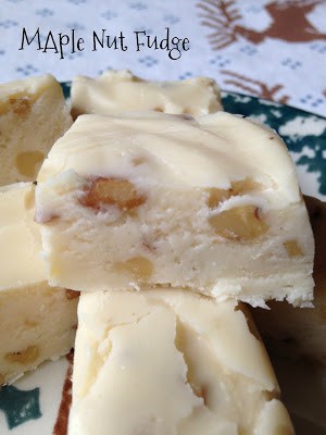 Maple Nut Fudge maple nut